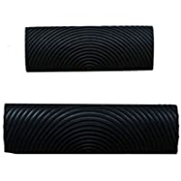 Ultnice - 2 herramientas para texturas de madera- pintura de vetas de madera- M-forma de goma- pintura de pared